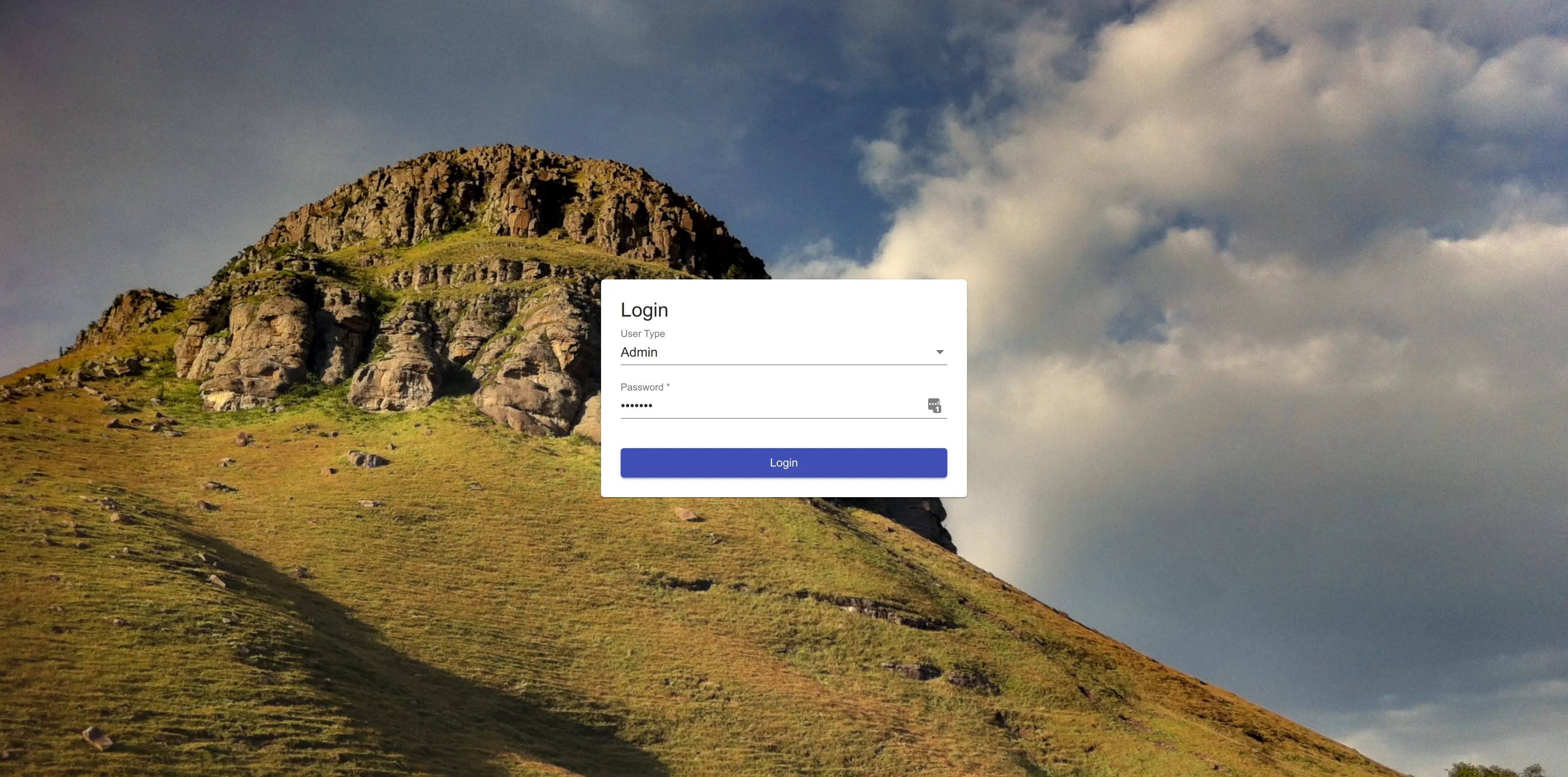 Booking page screenshot